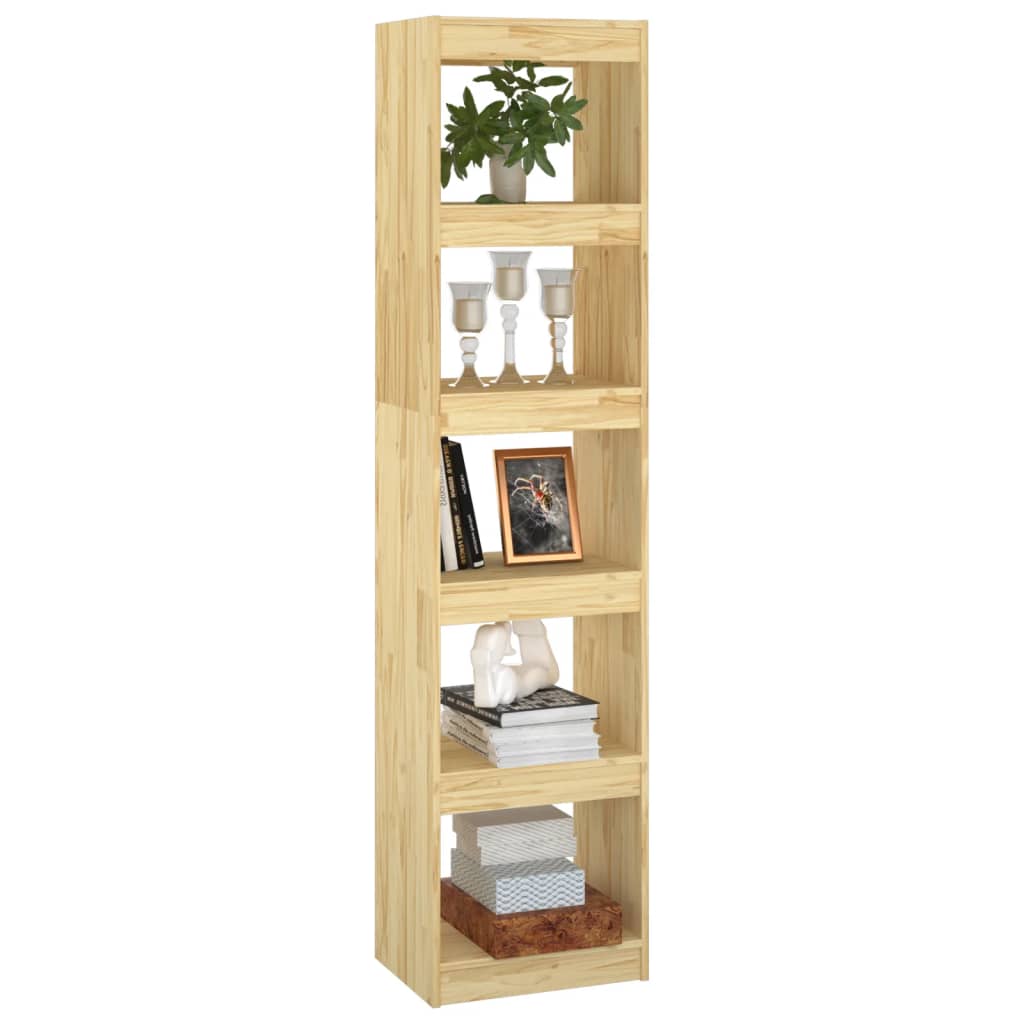 vidaXL Bibliotecă/Separator cameră, 40x30x167,5 cm, lemn masiv pin