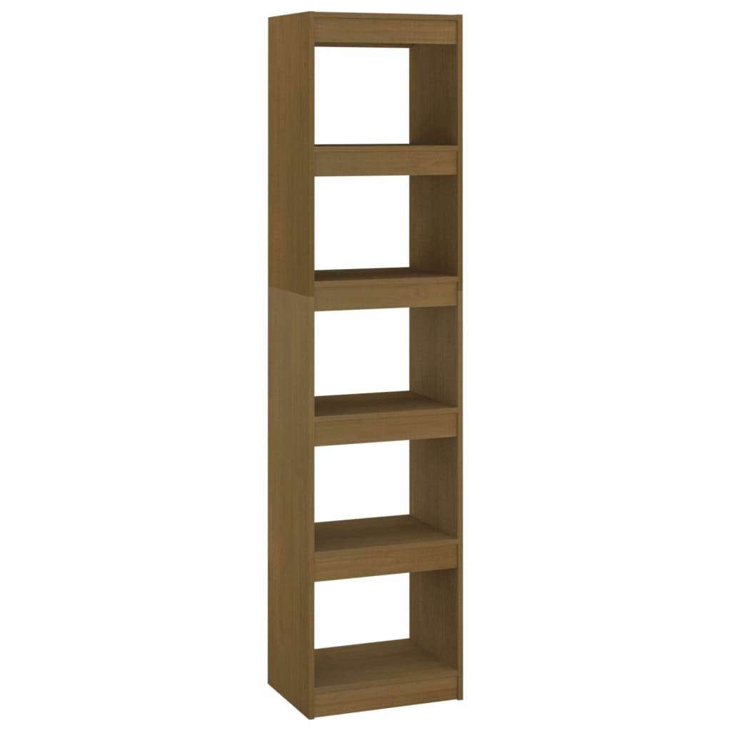 vidaXL Bibliotecă/Separator cameră maro miere 40x30x167,5 cm lemn pin vidaXL Bibliotecă/Separator cameră maro miere 40x30x167,5 cm lemn pin