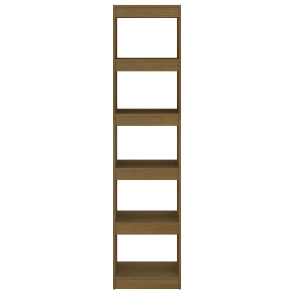vidaXL Bibliotecă/Separator cameră maro miere 40x30x167,5 cm lemn pin vidaXL Bibliotecă/Separator cameră maro miere 40x30x167,5 cm lemn pin