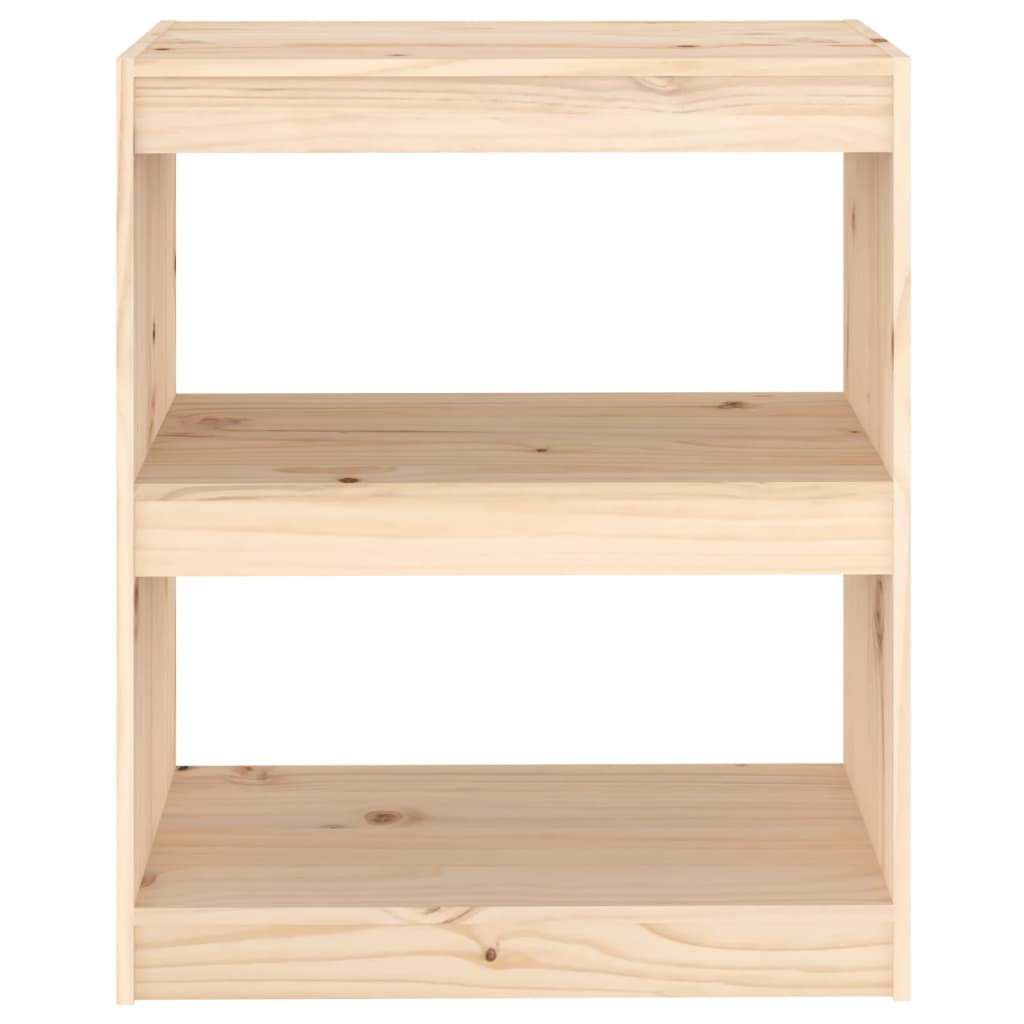 vidaXL Bibliotecă/Separator cameră, 60x30x71,5 cm, lemn masiv de pin vidaXL Bibliotecă/Separator cameră, 60x30x71,5 cm, lemn masiv de pin