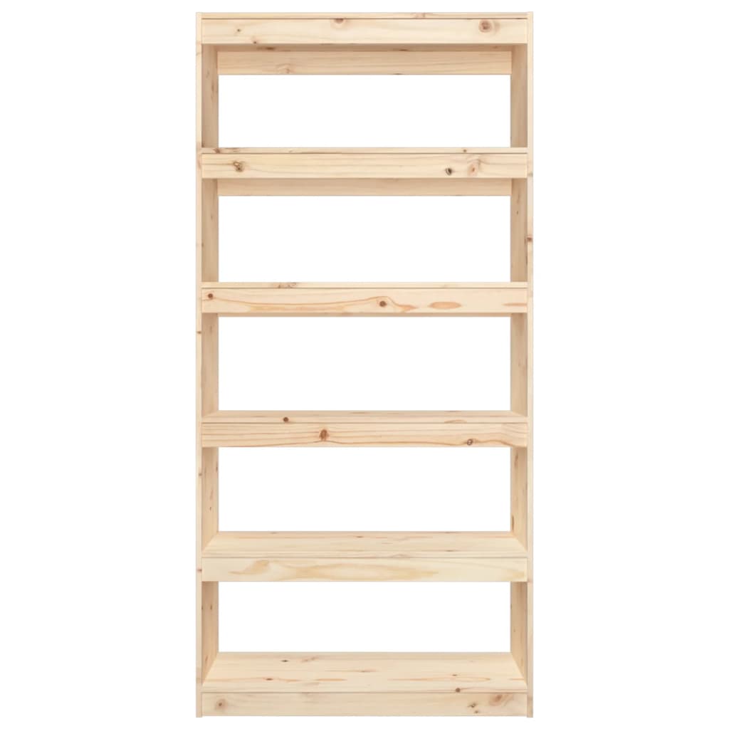 vidaXL Bibliotecă/Separator cameră, 80x30x167,4 cm lemn masiv pin