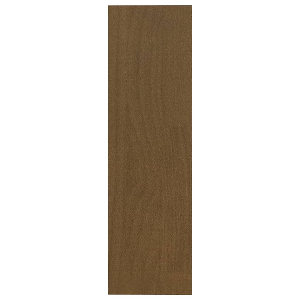 vidaXL Bibliotecă/Separator cameră, maro miere, 100x30x103 cm lemn pin