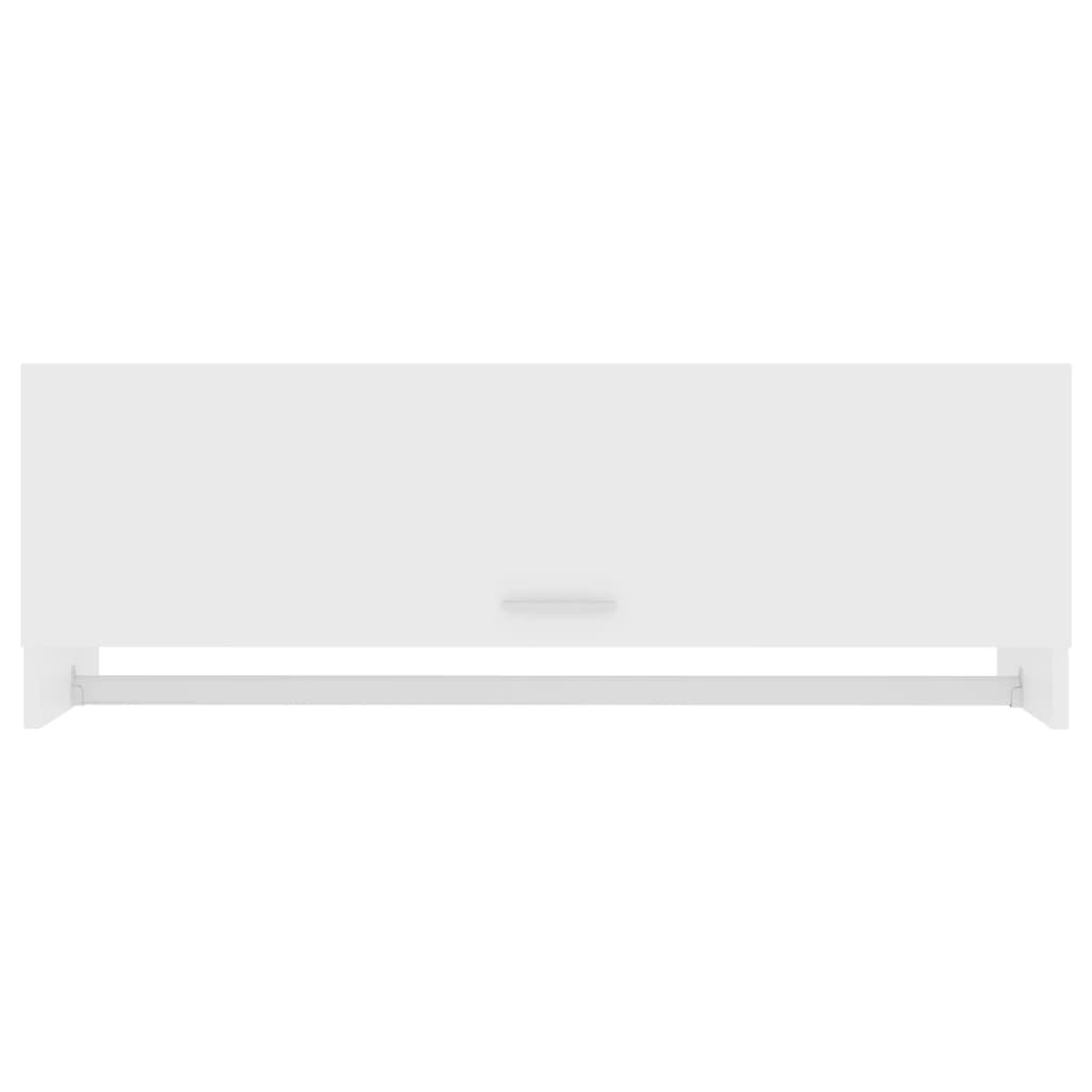 vidaXL Șifonier, alb, 100x32,5x35 cm, PAL vidaXL Șifonier, alb, 100x32,5x35 cm, PAL