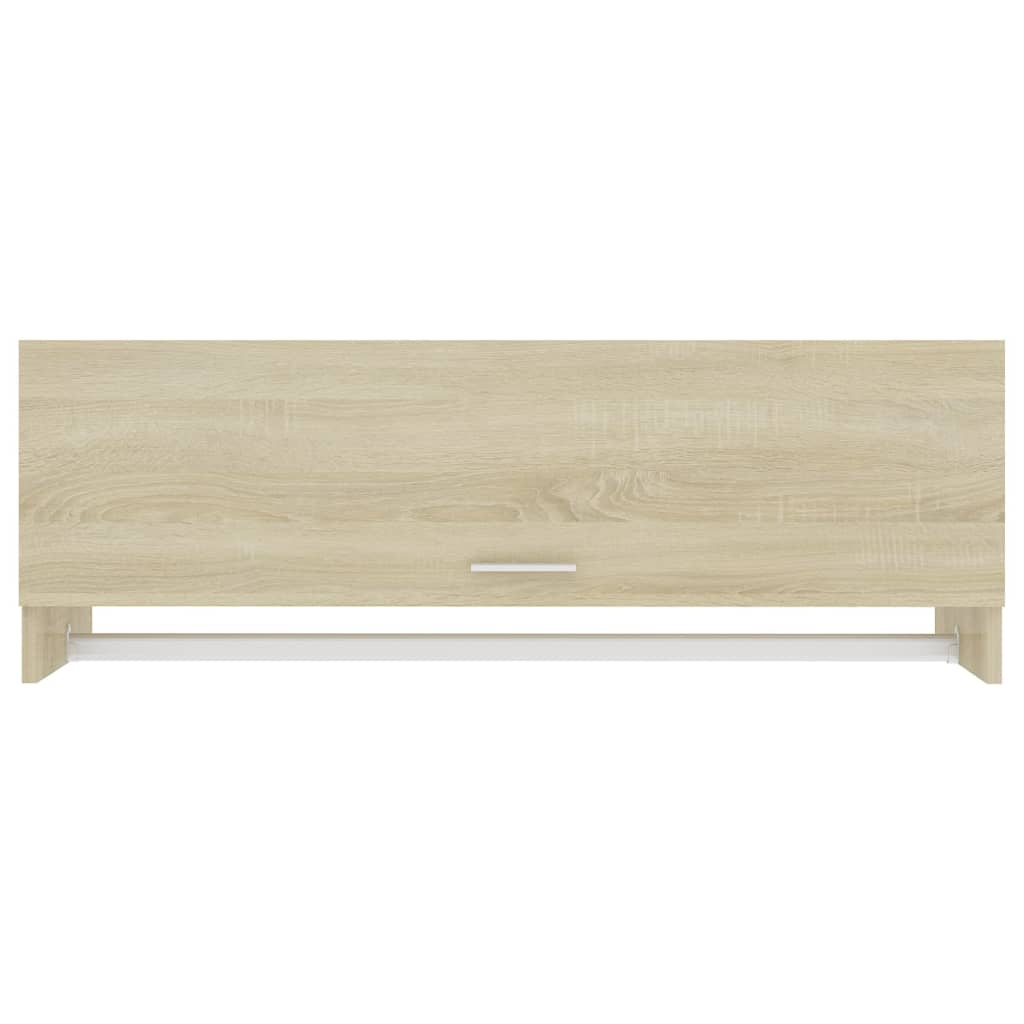 vidaXL Șifonier, stejar sonoma, 100x32,5x35 cm, PAL
