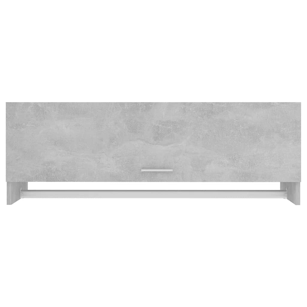 vidaXL Șifonier, gri beton, 100x32,5x35 cm, PAL