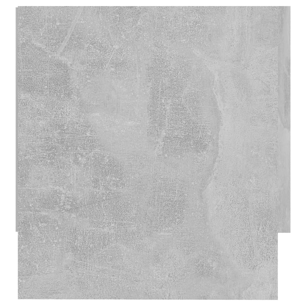 vidaXL Șifonier, gri beton, 100x32,5x35 cm, PAL