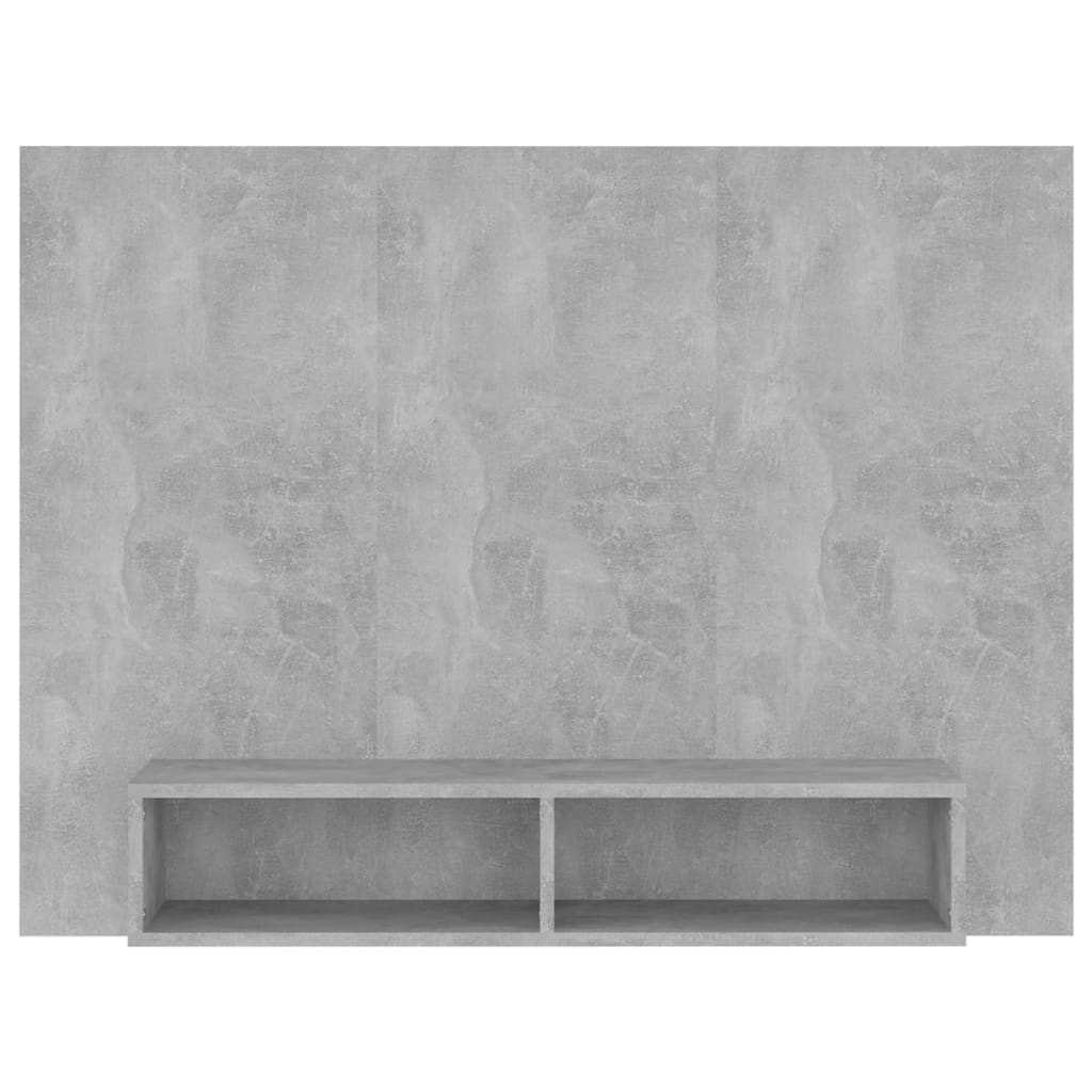 vidaXL Comodă TV de perete, gri beton, 120x23,5x90 cm, PAL vidaXL Comodă TV de perete, gri beton, 120x23,5x90 cm, PAL