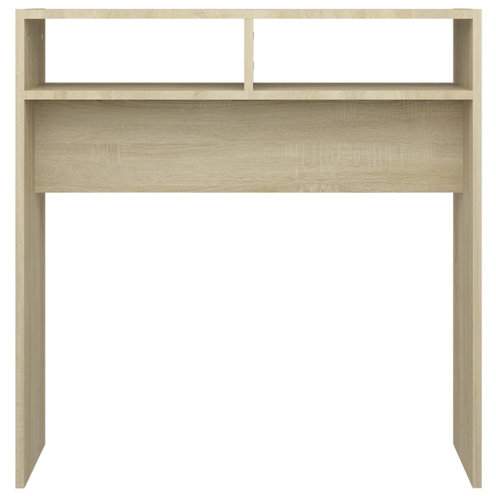 vidaXL Masă consolă, stejar sonoma, 78x30x80 cm, PAL vidaXL Masă consolă, stejar sonoma, 78x30x80 cm, PAL