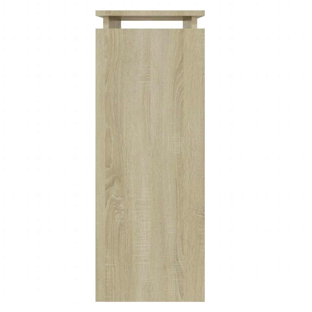 vidaXL Masă consolă, stejar sonoma, 80x30x80 cm, PAL vidaXL Masă consolă, stejar sonoma, 80x30x80 cm, PAL