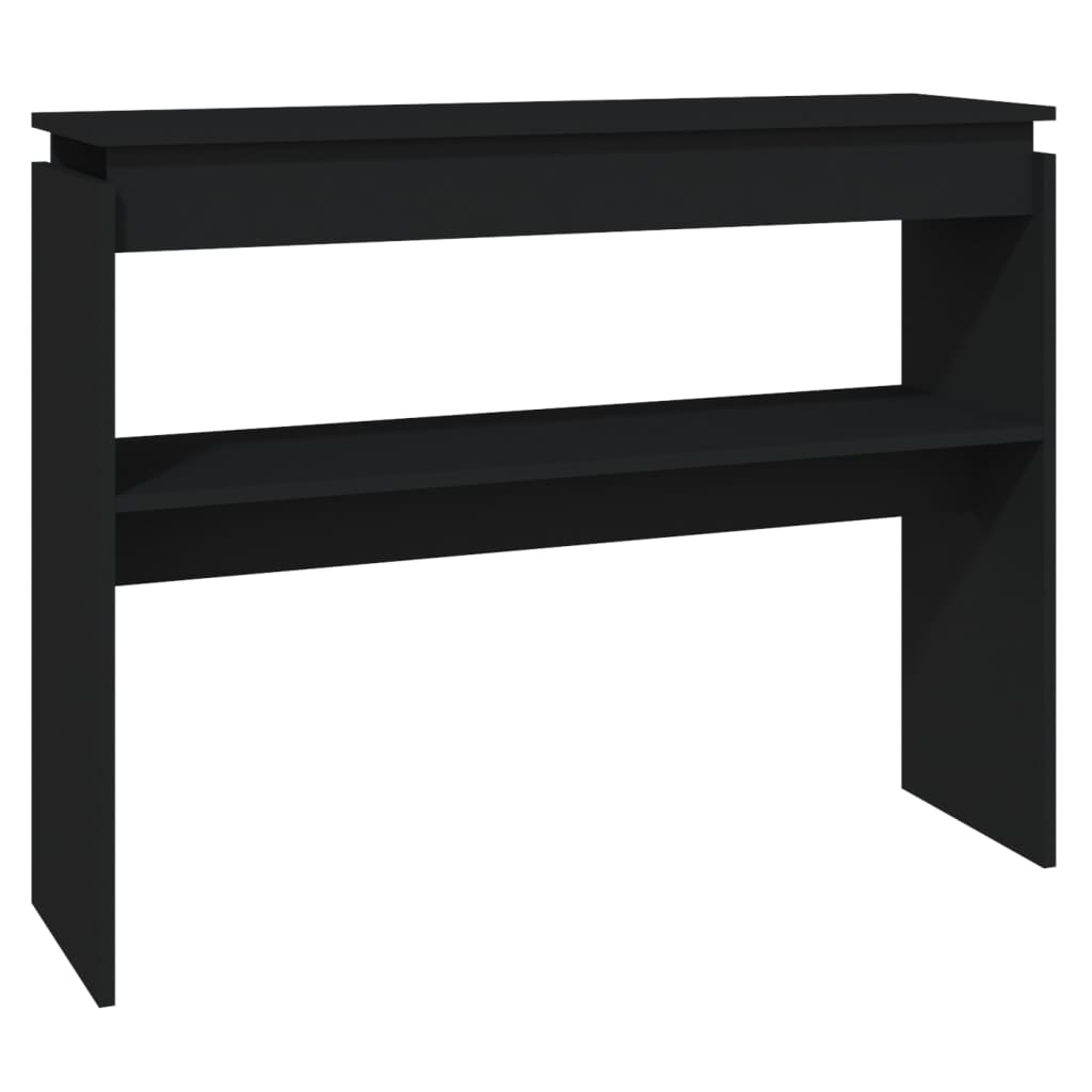 vidaXL Masă consolă, negru, 102x30x80 cm, PAL