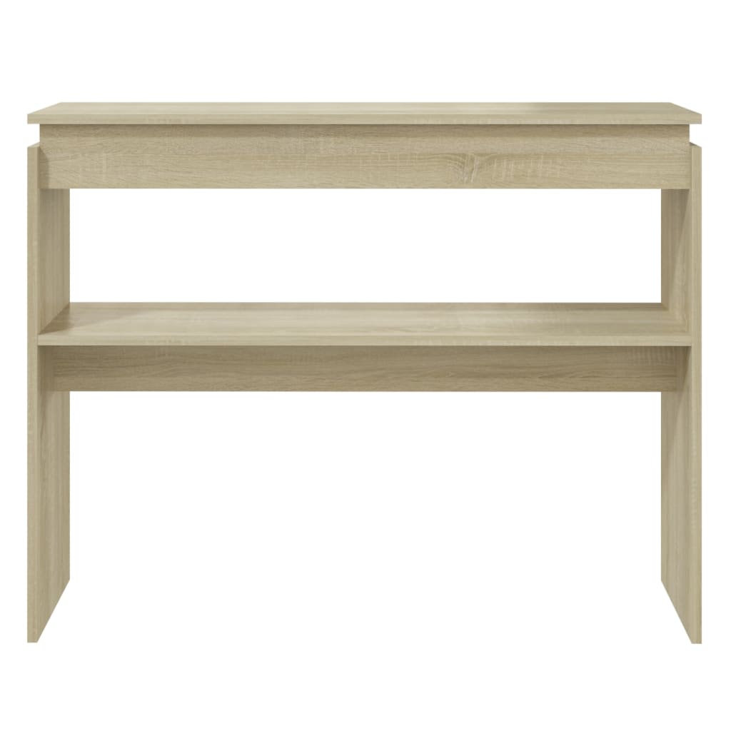 vidaXL Măsuță consolă, stejar sonoma, 102x30x80 cm, lemn prelucrat vidaXL Măsuță consolă, stejar sonoma, 102x30x80 cm, lemn prelucrat