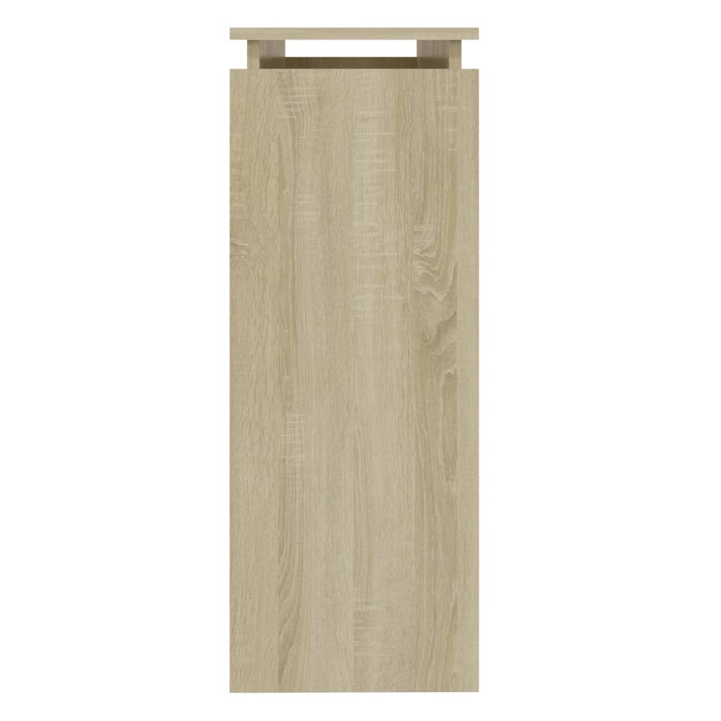 vidaXL Măsuță consolă, stejar sonoma, 102x30x80 cm, lemn prelucrat vidaXL Măsuță consolă, stejar sonoma, 102x30x80 cm, lemn prelucrat