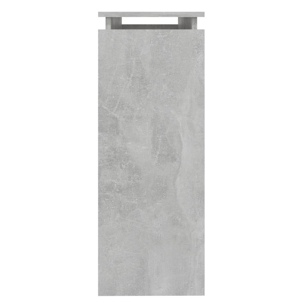 vidaXL Masă consolă, gri beton, 102x30x80 cm, PAL vidaXL Masă consolă, gri beton, 102x30x80 cm, PAL