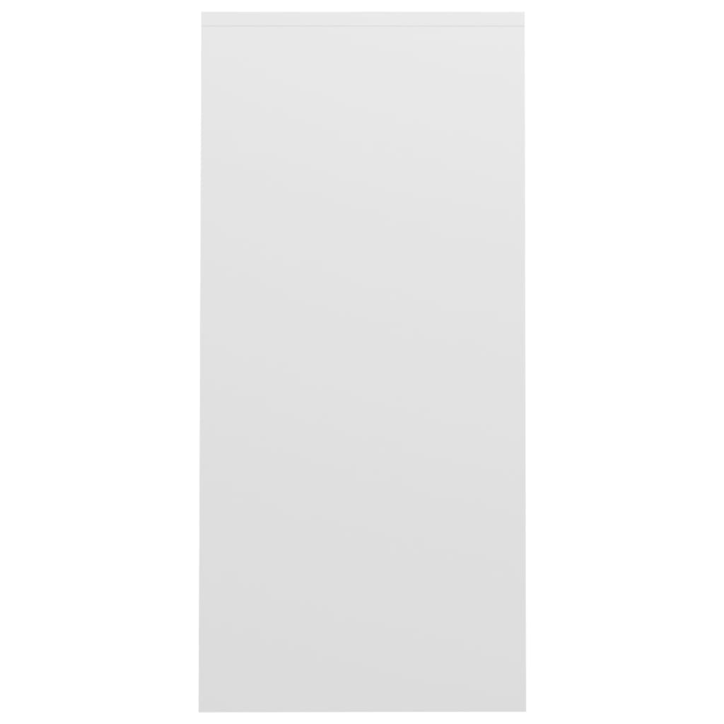 vidaXL Birou Notebook, alb, 102,5x35x75 cm, PAL