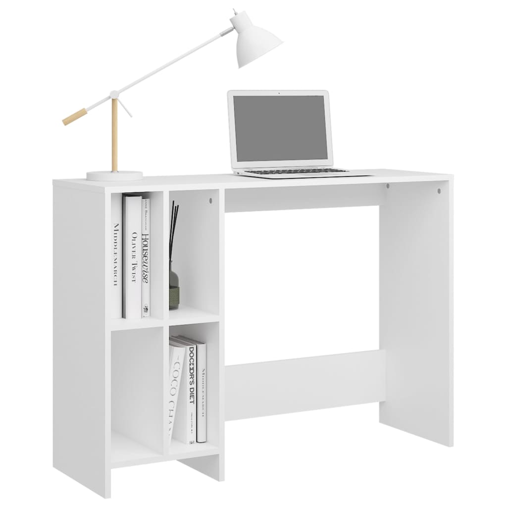 vidaXL Birou Notebook, alb, 102,5x35x75 cm, PAL