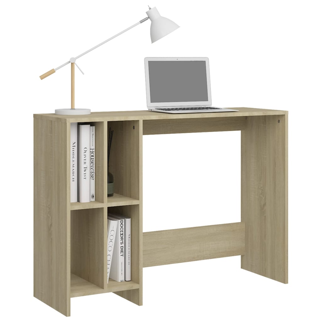 vidaXL Birou Notebook, stejar sonoma, 102,5x35x75 cm, PAL