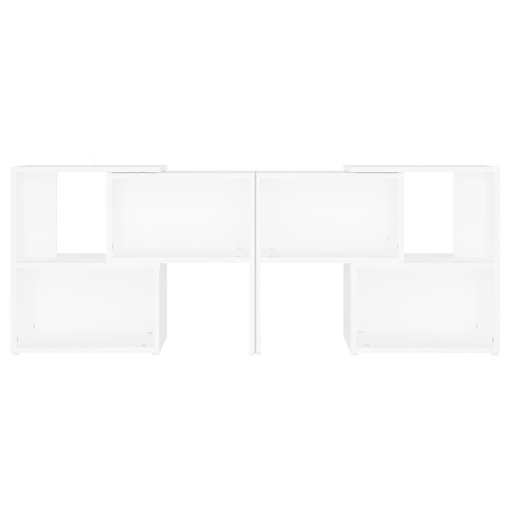 vidaXL Comodă TV, alb, 104x30x52 cm, PAL vidaXL Comodă TV, alb, 104x30x52 cm, PAL