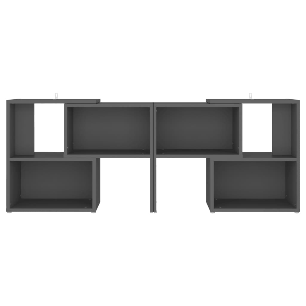 vidaXL Comodă TV, gri, 104x30x52 cm, PAL vidaXL Comodă TV, gri, 104x30x52 cm, PAL