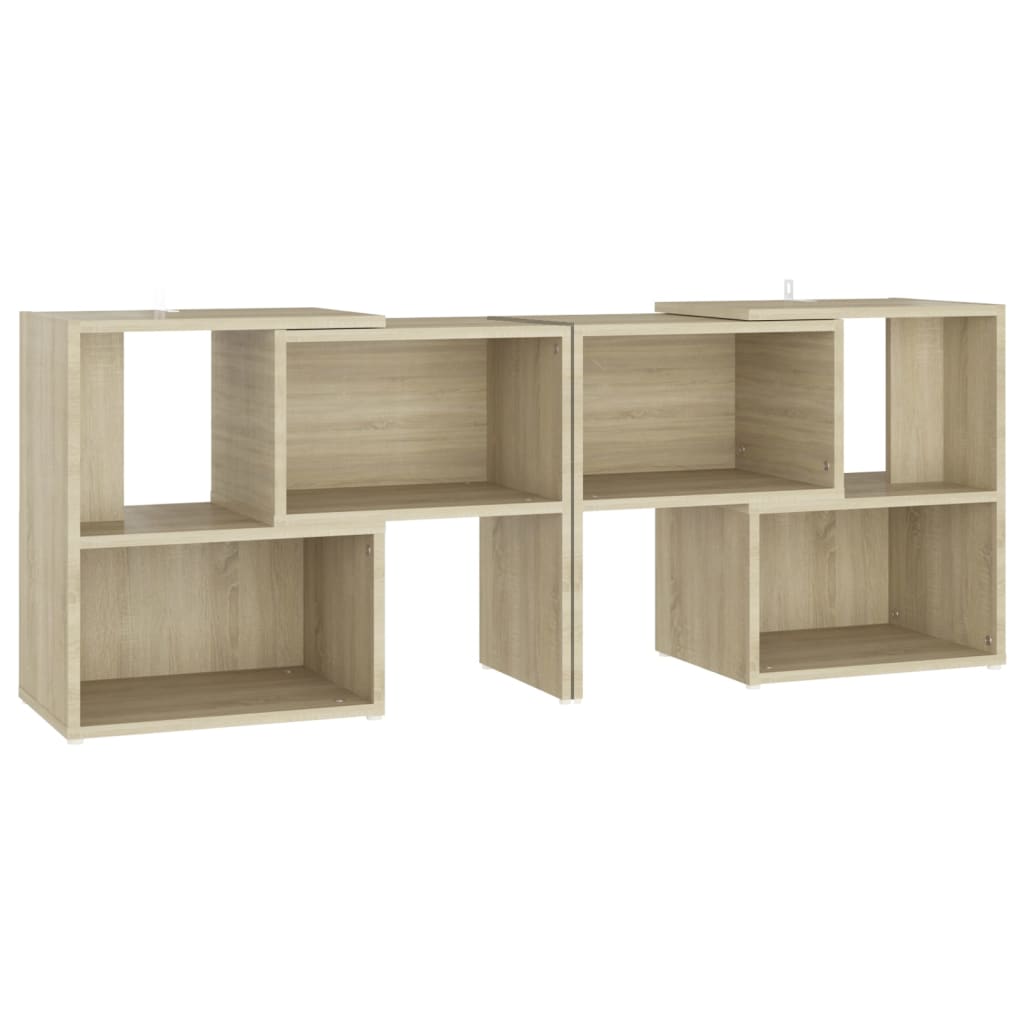 vidaXL Comodă TV, stejar sonoma, 104x30x52 cm, PAL vidaXL Comodă TV, stejar sonoma, 104x30x52 cm, PAL