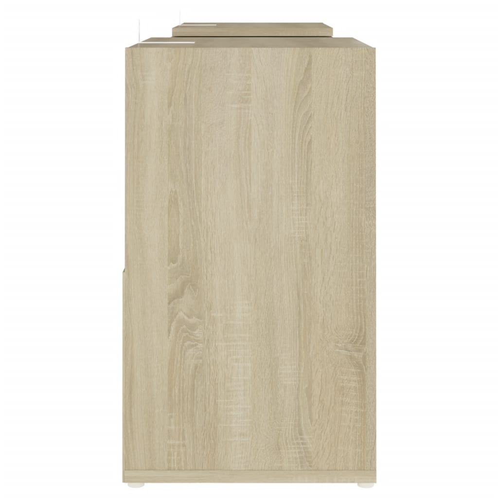 vidaXL Comodă TV, stejar sonoma, 104x30x52 cm, PAL vidaXL Comodă TV, stejar sonoma, 104x30x52 cm, PAL