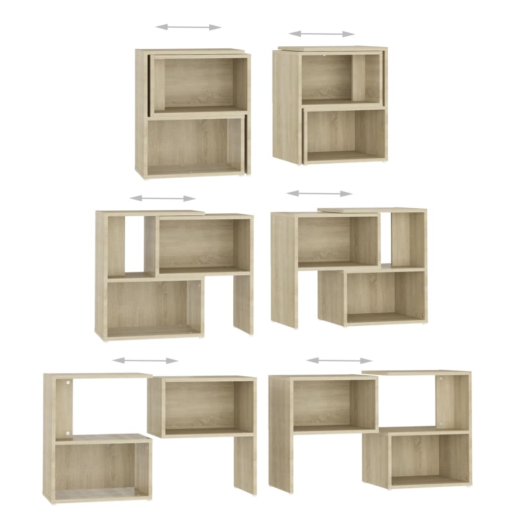 vidaXL Comodă TV, stejar sonoma, 104x30x52 cm, PAL vidaXL Comodă TV, stejar sonoma, 104x30x52 cm, PAL