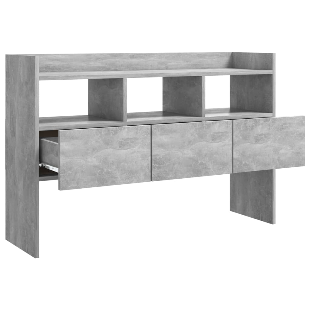vidaXL Servantă, gri beton, 105x30x70 cm, PAL vidaXL Servantă, gri beton, 105x30x70 cm, PAL