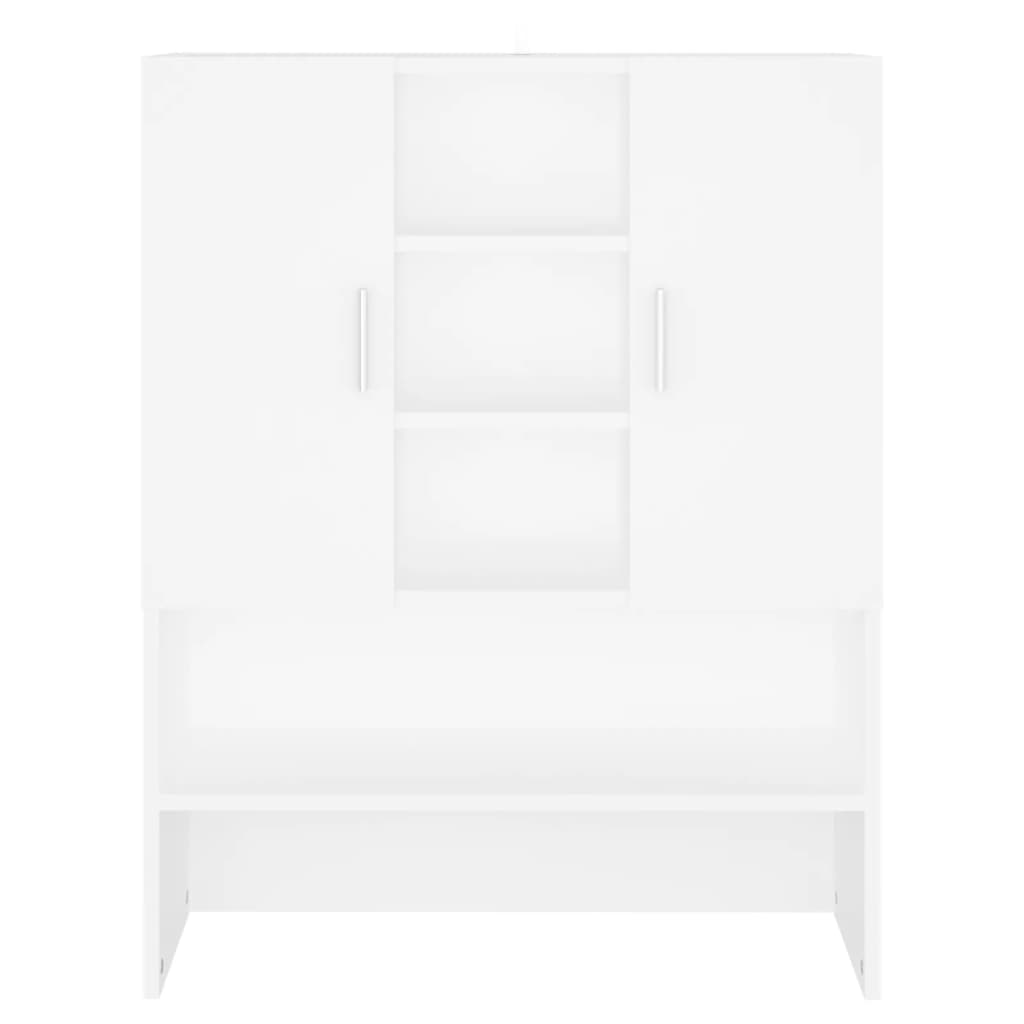 vidaXL Dulap mașină de spălat, alb, 70,5x25,5x90 cm vidaXL Dulap mașină de spălat, alb, 70,5x25,5x90 cm