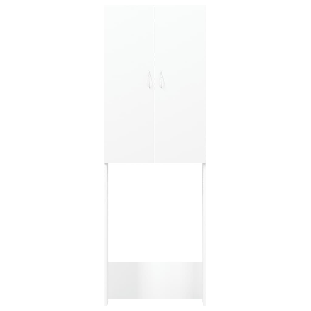 vidaXL Dulap mașina de spălat, alb, 64x25,5x190 cm vidaXL Dulap mașina de spălat, alb, 64x25,5x190 cm