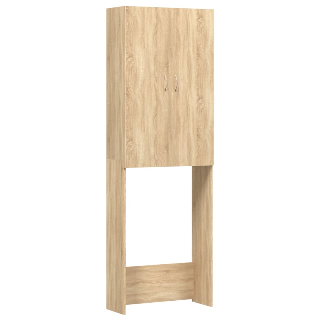 vidaXL Dulap mașina de spălat, stejar sonoma, 64x25,5x190 cm vidaXL Dulap mașina de spălat, stejar sonoma, 64x25,5x190 cm