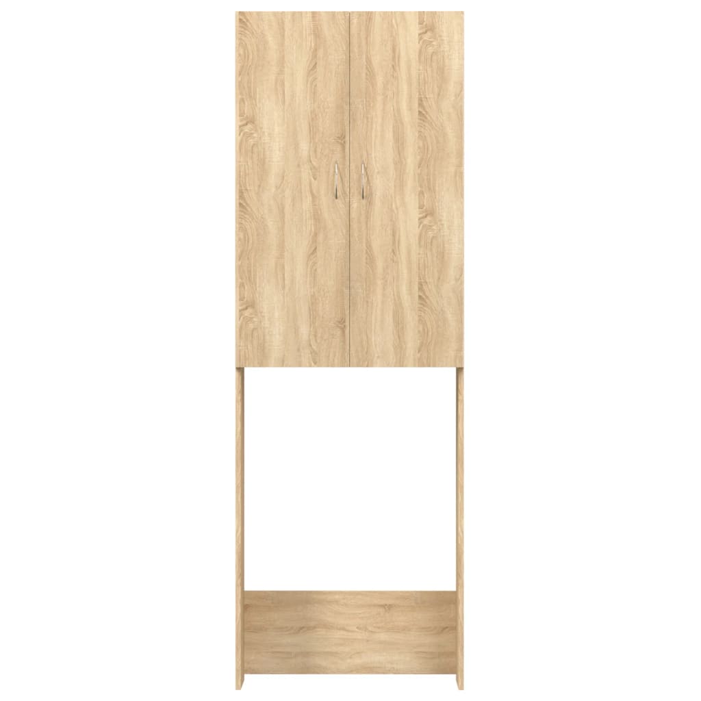 vidaXL Dulap mașina de spălat, stejar sonoma, 64x25,5x190 cm vidaXL Dulap mașina de spălat, stejar sonoma, 64x25,5x190 cm