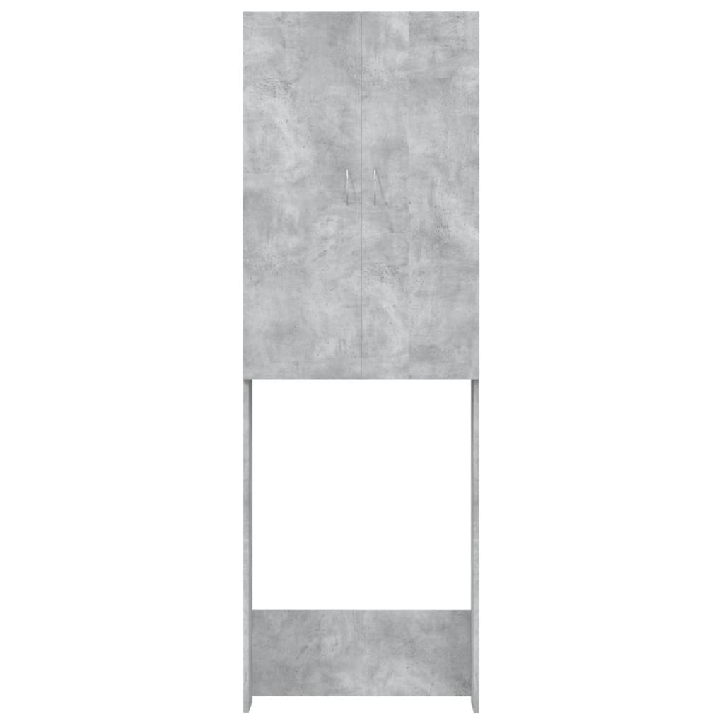 vidaXL Dulap mașină de spălat, gri beton, 64x25,5x190 cm vidaXL Dulap mașină de spălat, gri beton, 64x25,5x190 cm