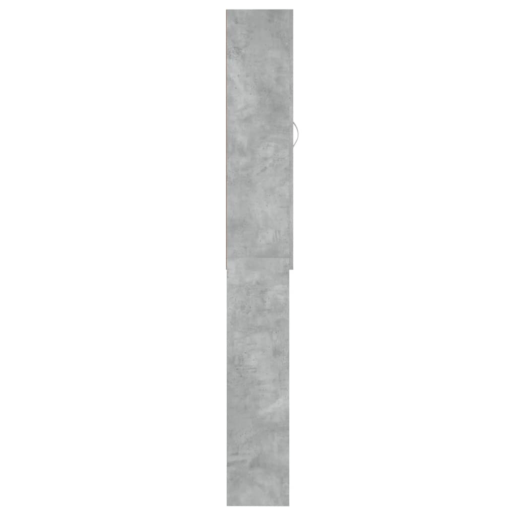 vidaXL Dulap mașină de spălat, gri beton, 64x25,5x190 cm vidaXL Dulap mașină de spălat, gri beton, 64x25,5x190 cm