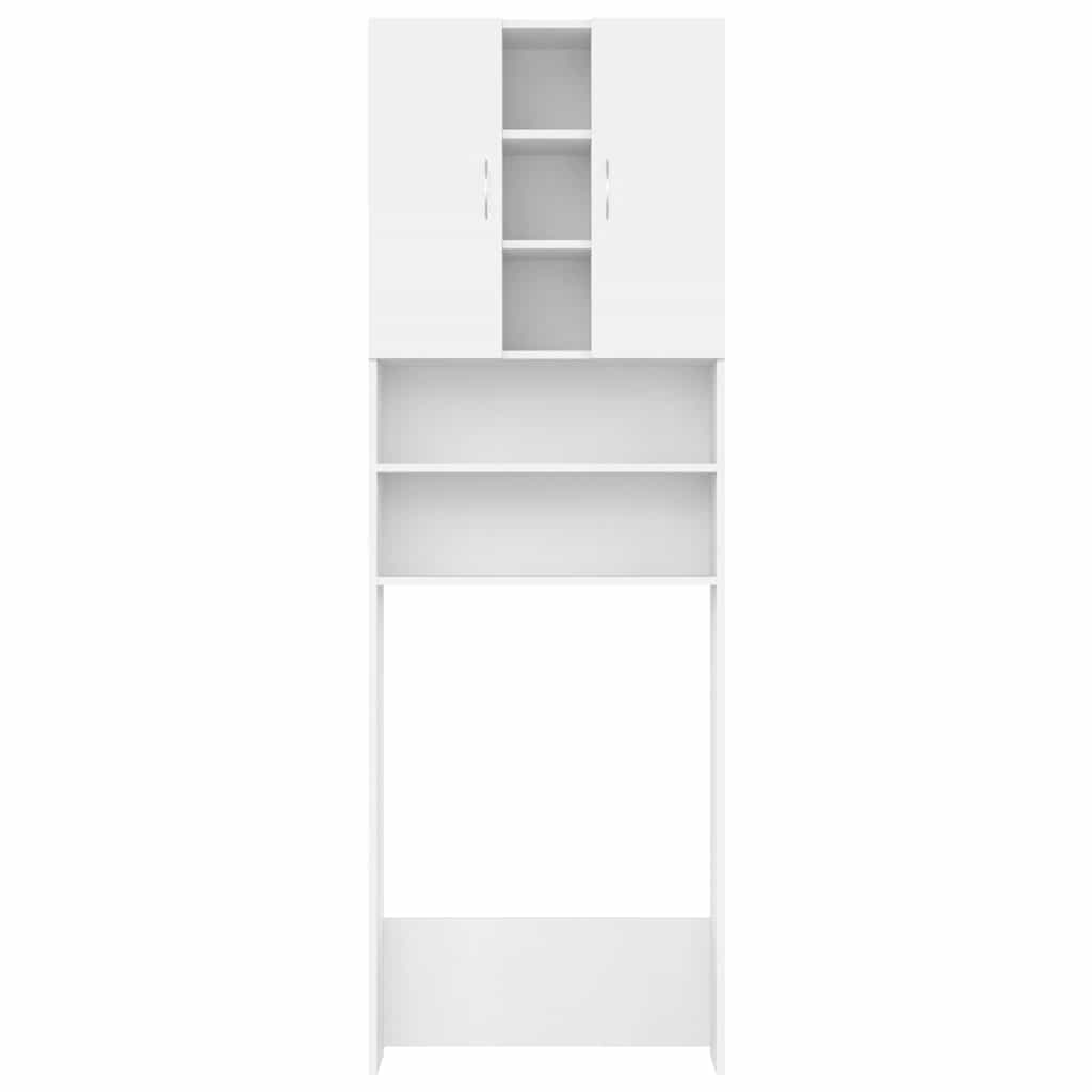 vidaXL Dulap mașina de spălat, alb, 64x25,5x190 cm vidaXL Dulap mașina de spălat, alb, 64x25,5x190 cm