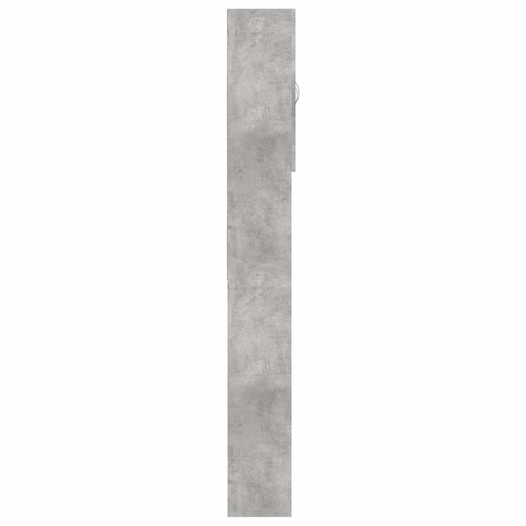 vidaXL Dulap mașină de spălat, gri beton, 64x25,5x190 cm vidaXL Dulap mașină de spălat, gri beton, 64x25,5x190 cm