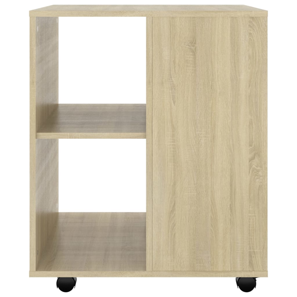vidaXL Dulap cu roți, stejar sonoma, 60x53x72 cm, PAL