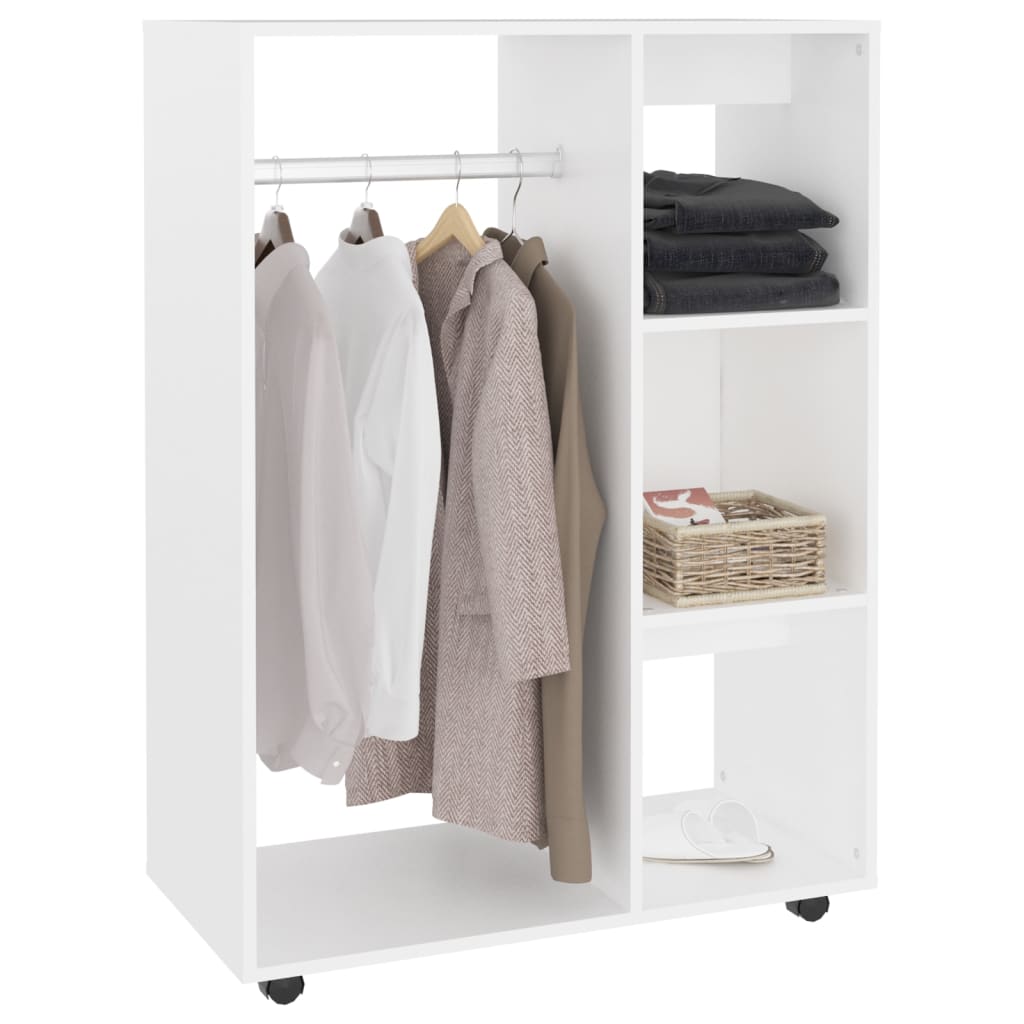 vidaXL Șifonier, alb, 80x40x110 cm, PAL vidaXL Șifonier, alb, 80x40x110 cm, PAL