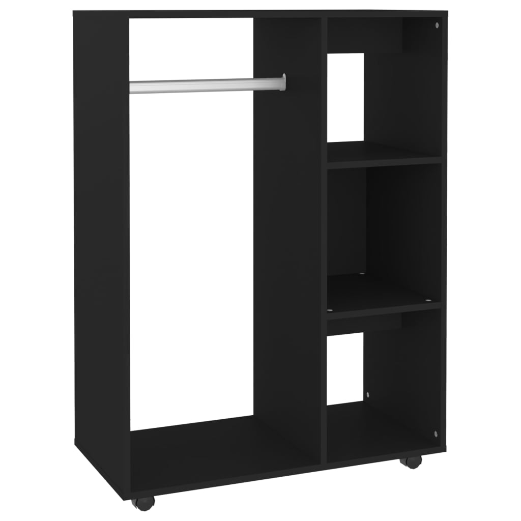vidaXL Șifonier, negru, 80x40x110 cm, PAL vidaXL Șifonier, negru, 80x40x110 cm, PAL