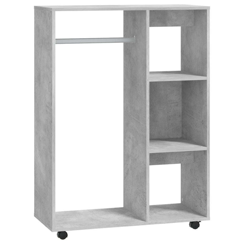 vidaXL Șifonier, gri beton, 80x40x110 cm, PAL vidaXL Șifonier, gri beton, 80x40x110 cm, PAL