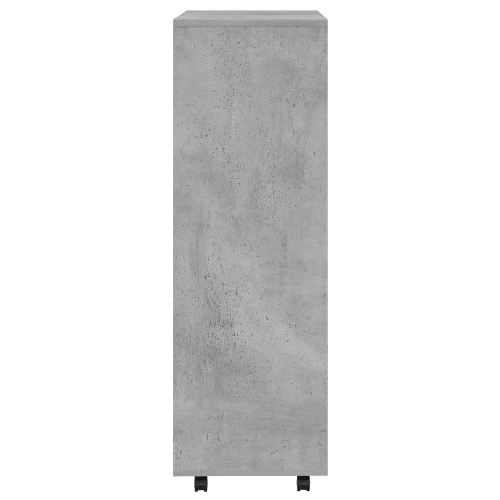 vidaXL Șifonier, gri beton, 80x40x110 cm, PAL vidaXL Șifonier, gri beton, 80x40x110 cm, PAL