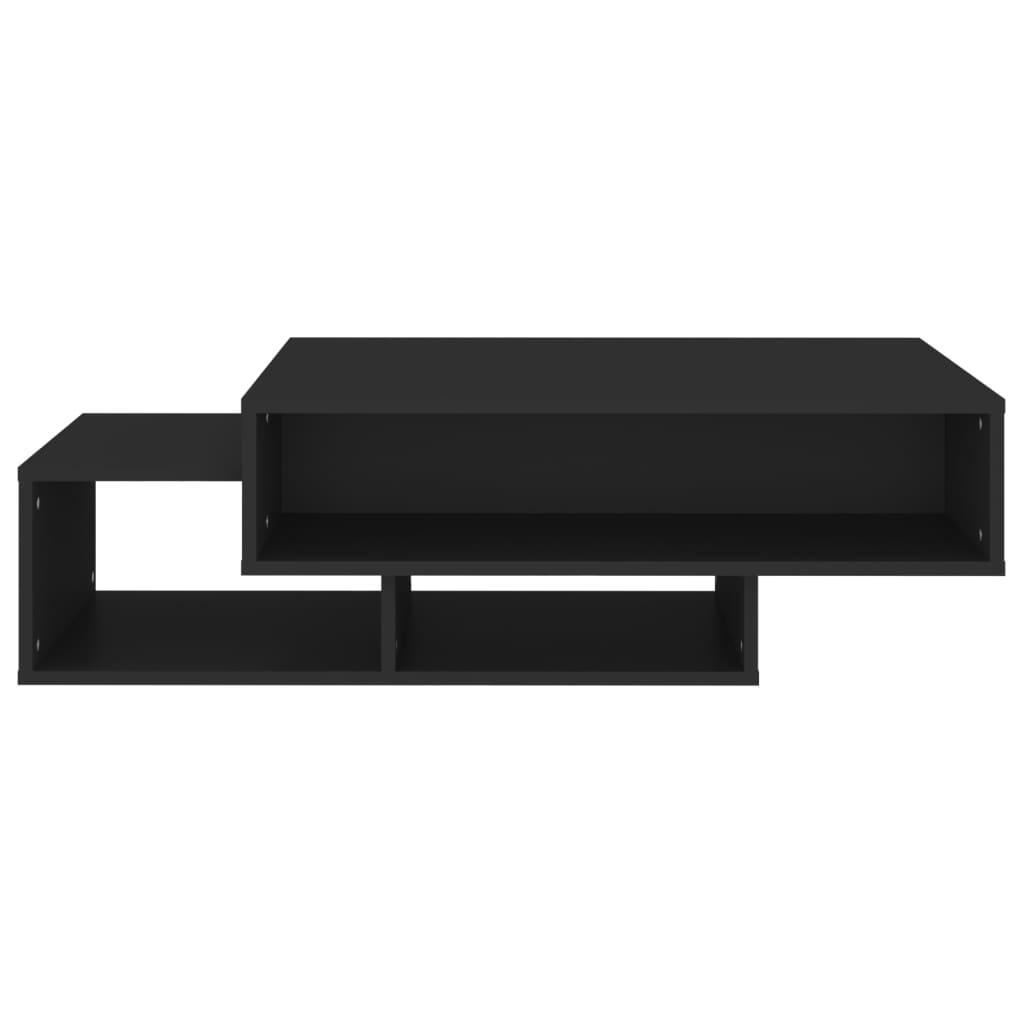 vidaXL Măsuță de cafea, negru, 105x55x32 cm, lemn prelucrat vidaXL Măsuță de cafea, negru, 105x55x32 cm, lemn prelucrat