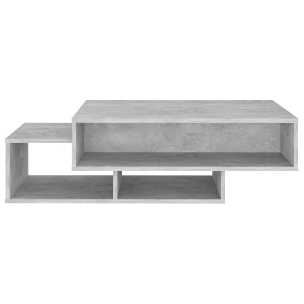 vidaXL Măsuță de cafea, gri beton, 105x55x32 cm, lemn prelucrat vidaXL Măsuță de cafea, gri beton, 105x55x32 cm, lemn prelucrat
