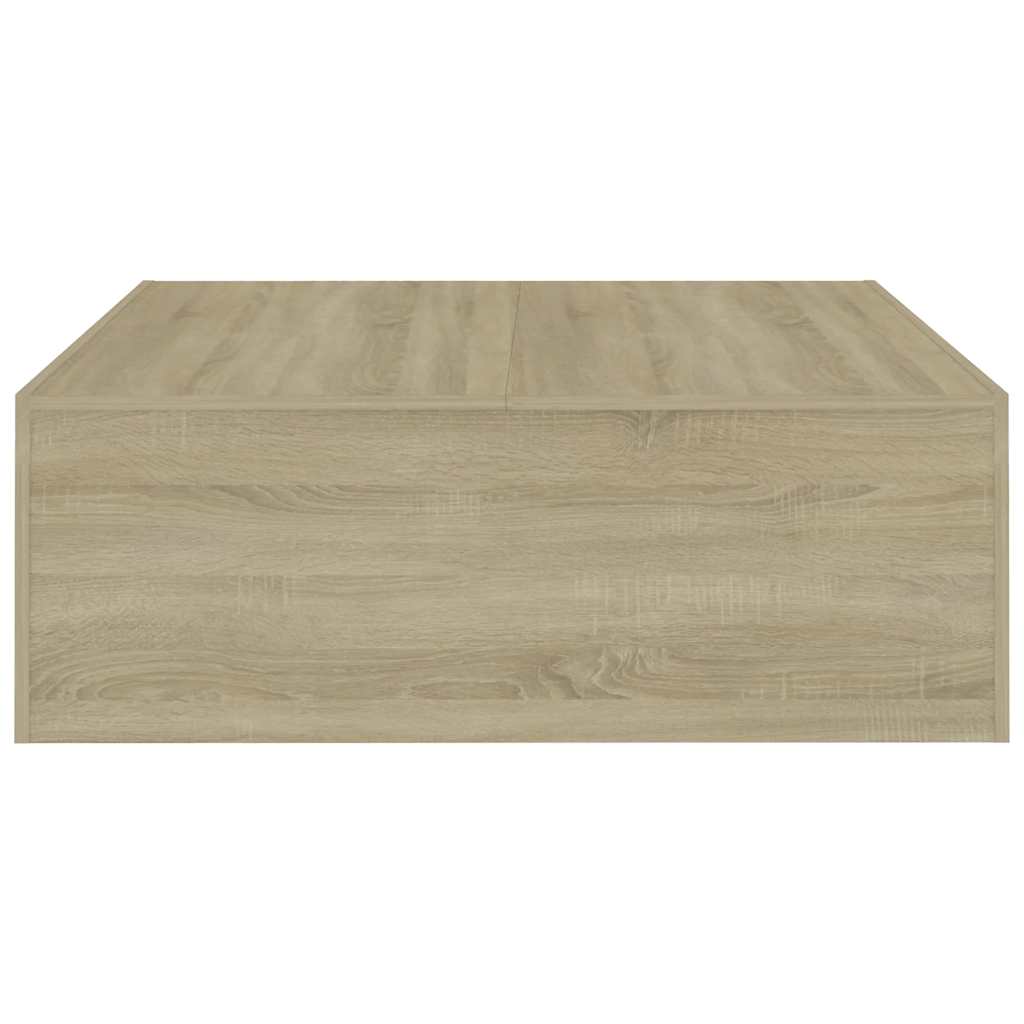 vidaXL Măsuță de cafea, stejar sonoma, 100x100x35 cm, lemn prelucrat vidaXL Măsuță de cafea, stejar sonoma, 100x100x35 cm, lemn prelucrat