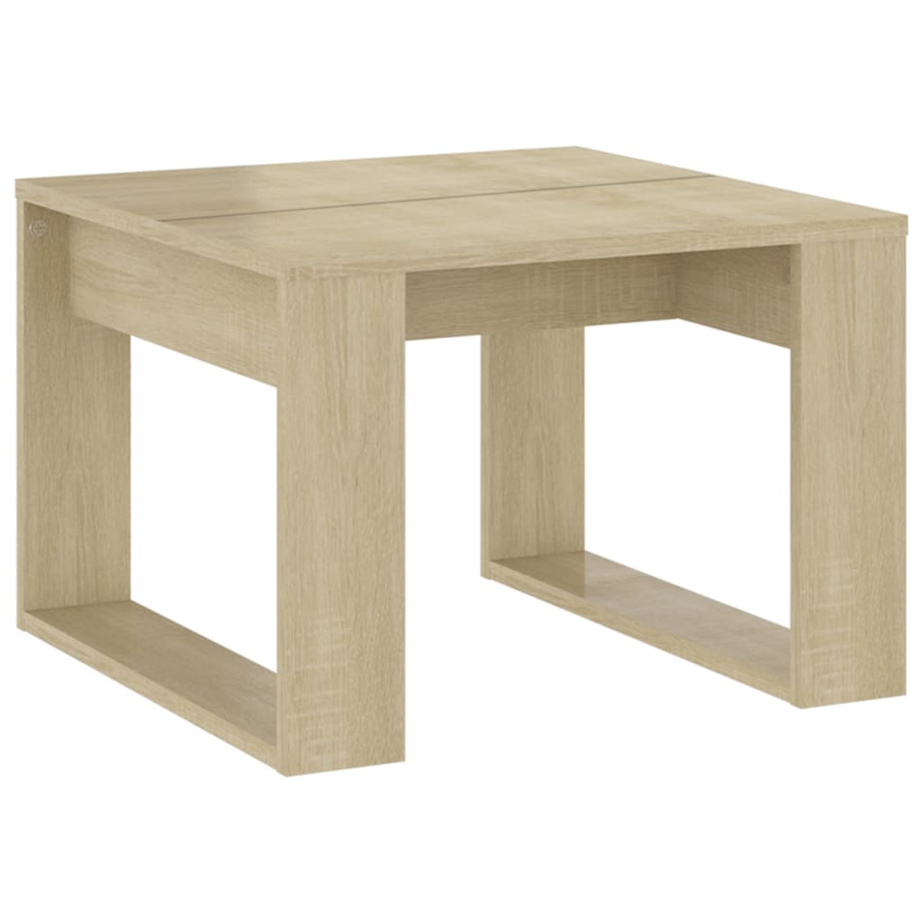 vidaXL Masă laterală, stejar sonoma, 50x50x35 cm, PAL vidaXL Masă laterală, stejar sonoma, 50x50x35 cm, PAL