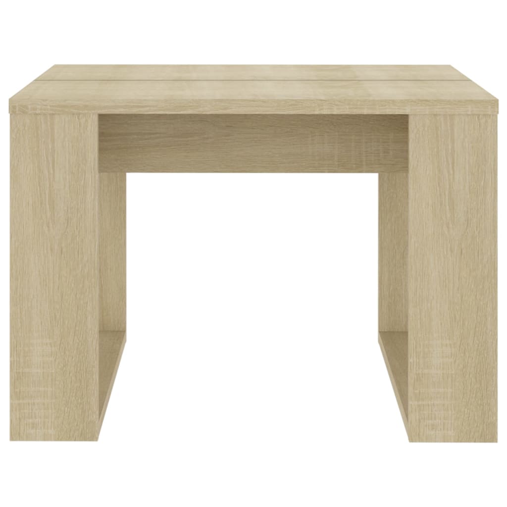 vidaXL Masă laterală, stejar sonoma, 50x50x35 cm, PAL vidaXL Masă laterală, stejar sonoma, 50x50x35 cm, PAL