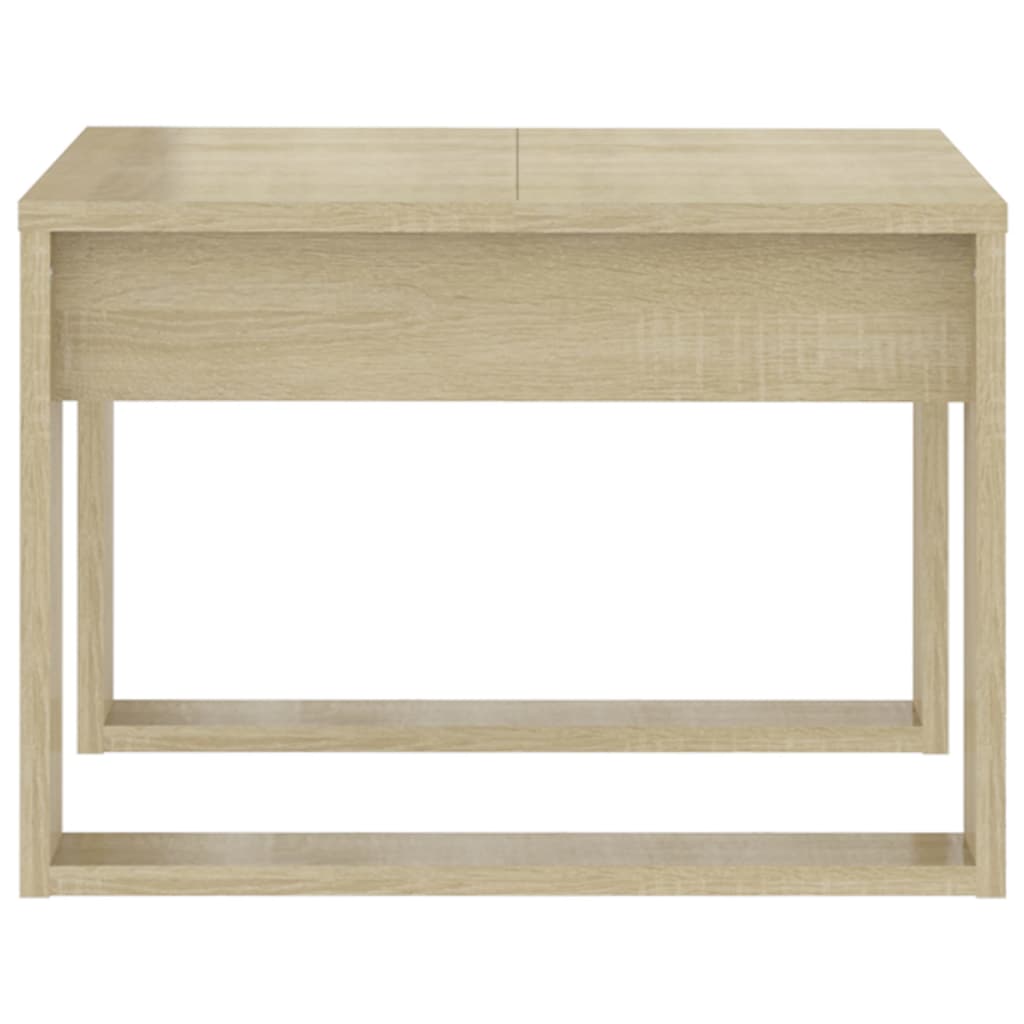 vidaXL Masă laterală, stejar sonoma, 50x50x35 cm, PAL vidaXL Masă laterală, stejar sonoma, 50x50x35 cm, PAL