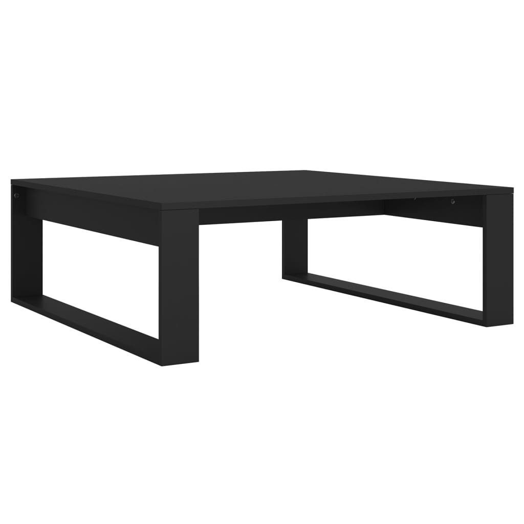 vidaXL Măsuță de cafea, negru, 100x100x35 cm, lemn prelucrat vidaXL Măsuță de cafea, negru, 100x100x35 cm, lemn prelucrat