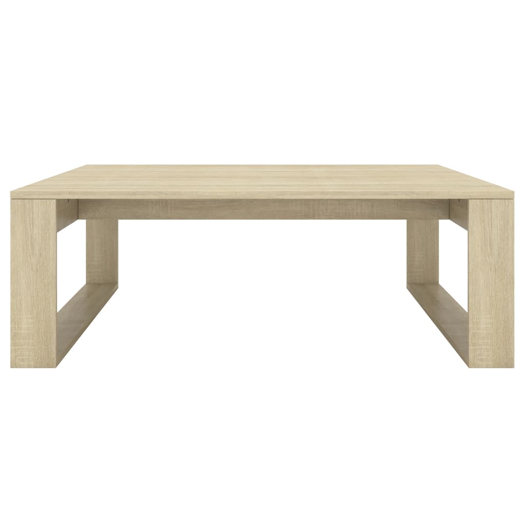 vidaXL Măsuță de cafea, stejar sonoma, 100x100x35 cm, lemn prelucrat vidaXL Măsuță de cafea, stejar sonoma, 100x100x35 cm, lemn prelucrat