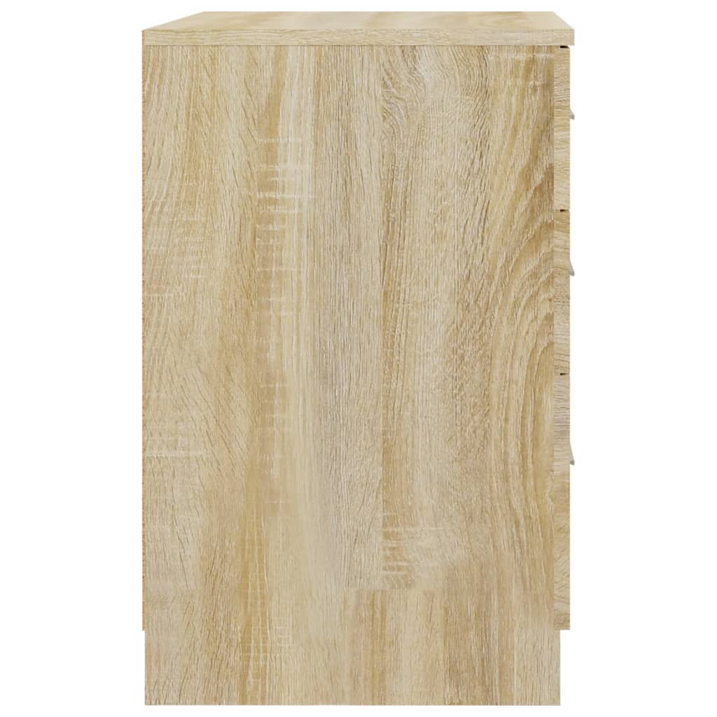 vidaXL Noptieră, stejar sonoma, 40x40x63 cm, lemn compozit vidaXL Noptieră, stejar sonoma, 40x40x63 cm, lemn compozit