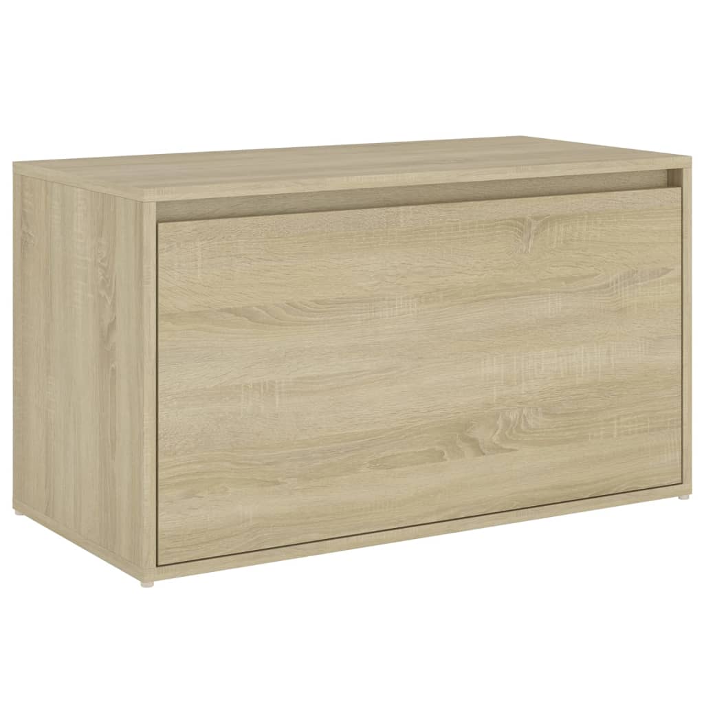 vidaXL Bancă de hol, stejar sonoma, 80x40x45 cm, PAL vidaXL Bancă de hol, stejar sonoma, 80x40x45 cm, PAL