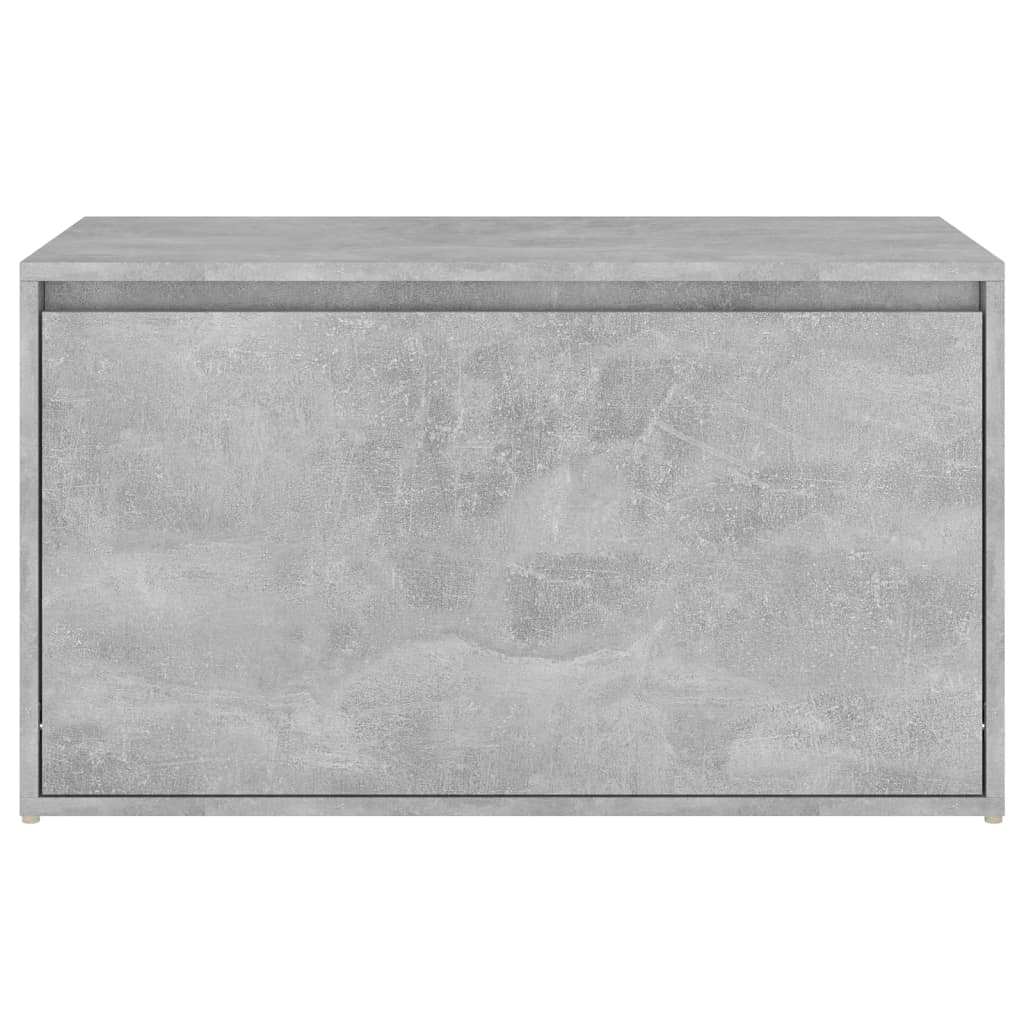vidaXL Bancă de hol, gri beton, 80x40x45 cm, PAL vidaXL Bancă de hol, gri beton, 80x40x45 cm, PAL
